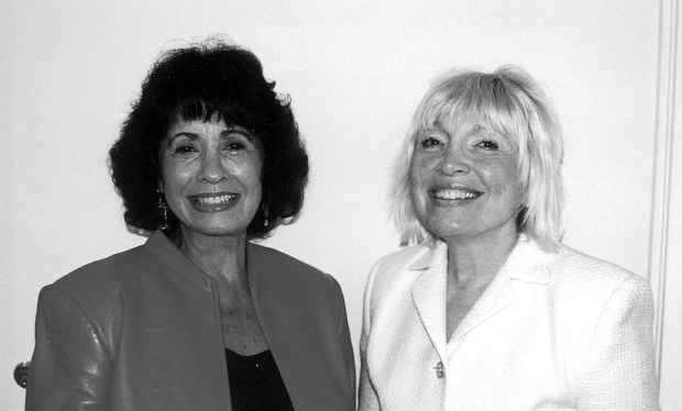 Mary Strauss and Dr. Marlene Birkman